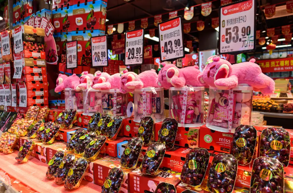 水果批发商称车厘子价格达近年最低