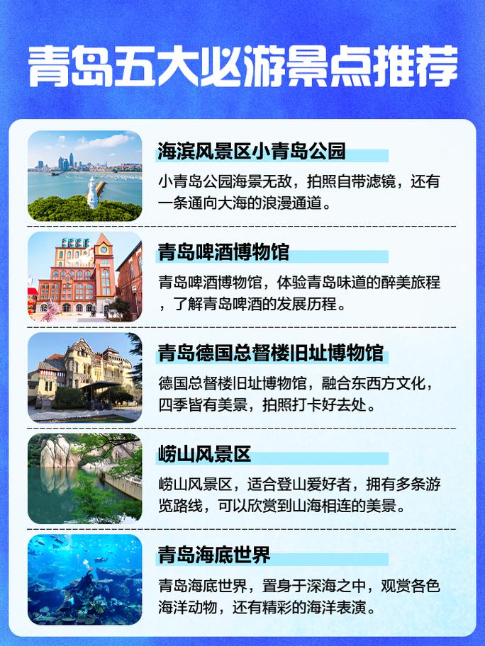 青岛有什么好玩的地方?青岛旅游必去景点排行榜2023最新排名前十名对比