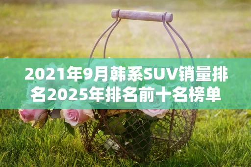 2021年9月韩系SUV销量排名2025年排名前十名榜单出炉