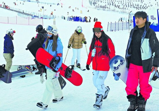 元旦假期新疆冰雪旅游热度飙升