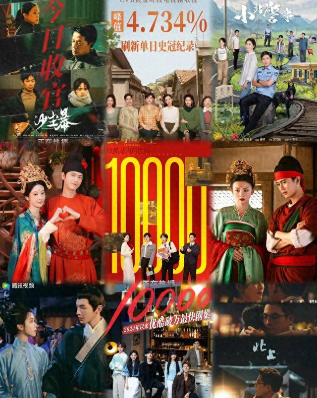 给2025年Q1最好的10部国剧排名：无忧渡第9 . 北上第4 . 第1名没争议