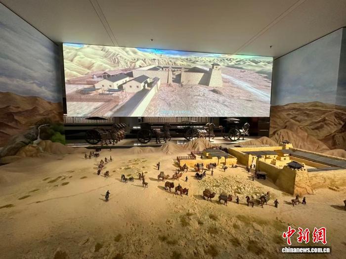 (文化中国行)中国简牍宝库破圈揭秘丝路故事