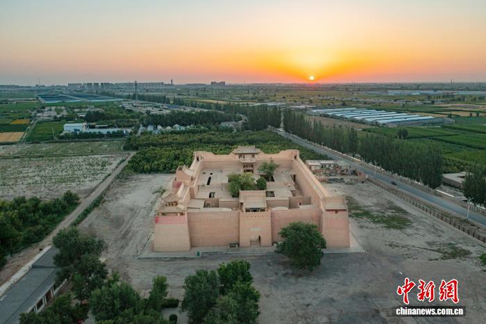 沙漠腹地“西北庄园”瑞安堡完成数字化保护