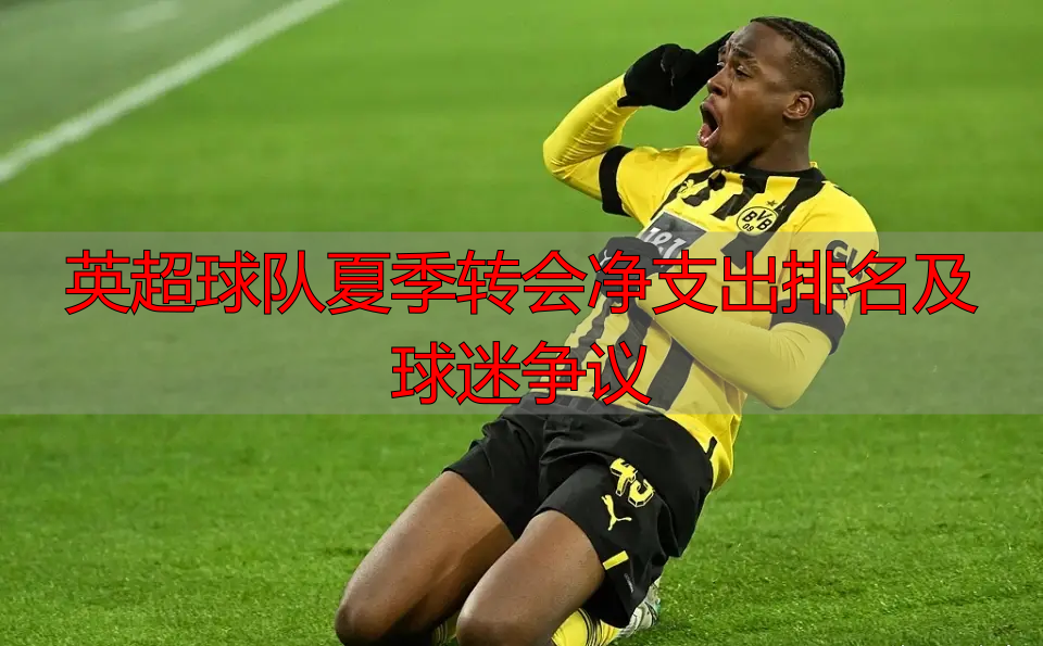 英超球队夏季转会净支出排名及球迷争议