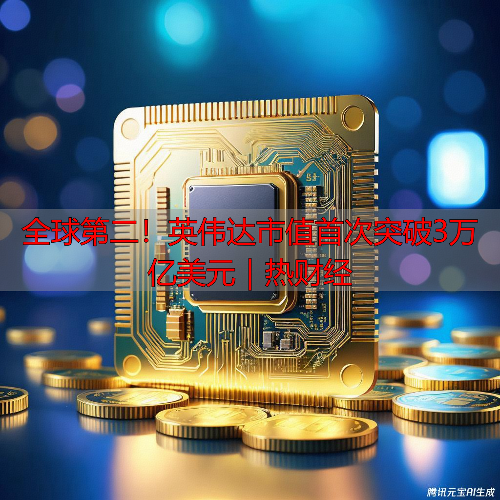 全球第二！英伟达市值首次突破3万亿美元｜热财经