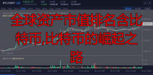 全球资产市值排名含比特币,比特币的崛起之路