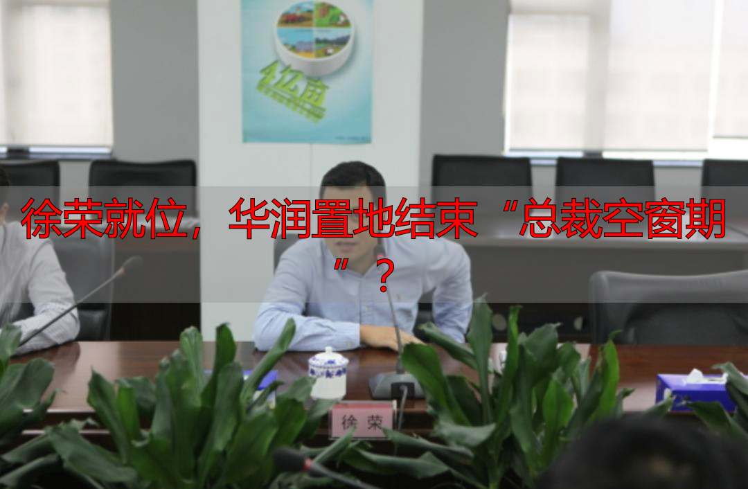 徐荣就位，华润置地结束“总裁空窗期”？