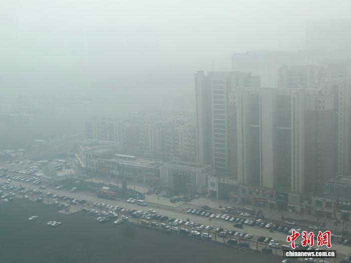 辽宁多地遭遇强浓雾 沈阳机场航班大面积延误